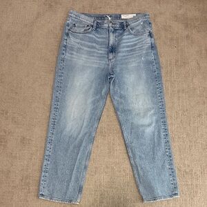 rag & bone Light Blue Straight Leg Jeans